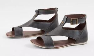 Kit Leather Gladiator Sandal ROAN By BED STU - size 7.5 - R-S8
